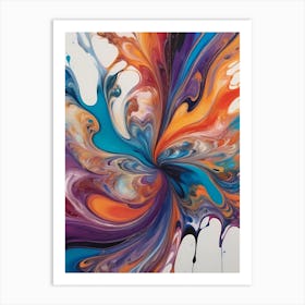 Abstract Painting 19 Art Print