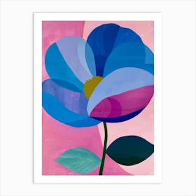 Blue Poppy 5 Art Print