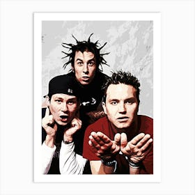 Blink 182 11 Art Print