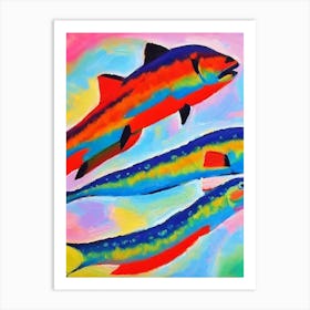 Rainbow Shark II Matisse Inspired Art Print