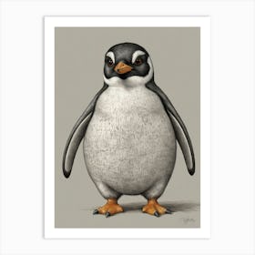 Penguin 5 Art Print