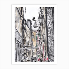 Neapolitan Alleyway Art Print