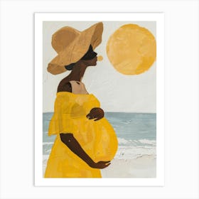 Pregnant Woman 1 Art Print