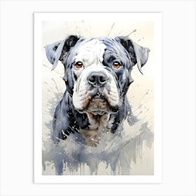 Puppy Pizzazz Art Print