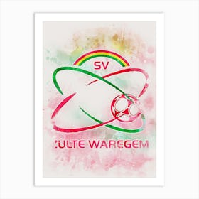 Zulte Waregem 3 Art Print