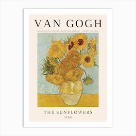 The Sunflowers, Van Gogh Art Print