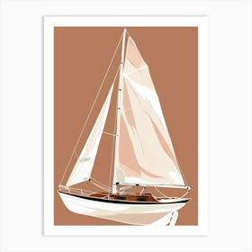 Sailboat 10 Art Print