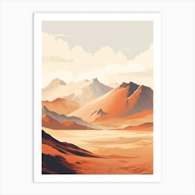 Laugavegur Iceland 1 Hiking Trail Landscape Art Print