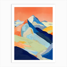 Summer Mountains 2 Art Print
