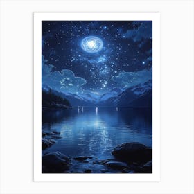 Galaxy In The Sky 1 Art Print