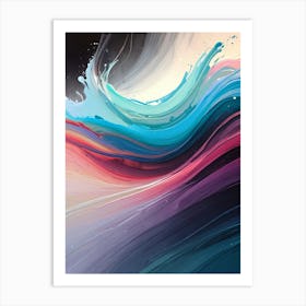 Abstract Painting 777 Art Print