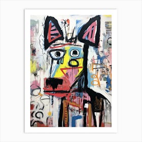 Neo-Expressionist Woofs: Dog Art Print