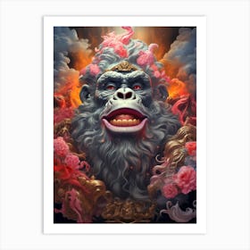 Gorilla Art Print