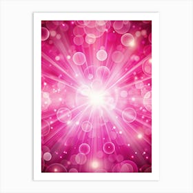 Pink Abstract Background No Text (3) 1 Art Print