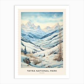 Tatra National Park Poland 3 Poster Art Print