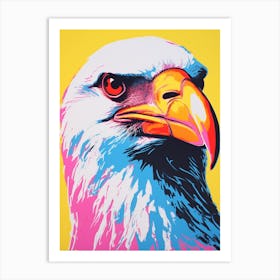 Andy Warhol Style Bird Albatross 1 Art Print