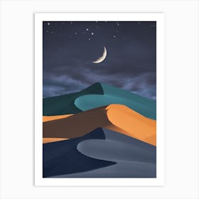Night Moves Art Print
