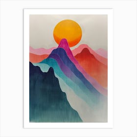 'Sunrise' 119 Art Print