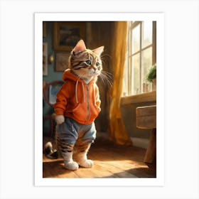 Cute Cat 2 Art Print