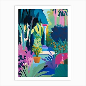 Leu Gardens, Usa Abstract Still Life Art Print