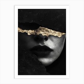 Woman'S Face 72 Art Print