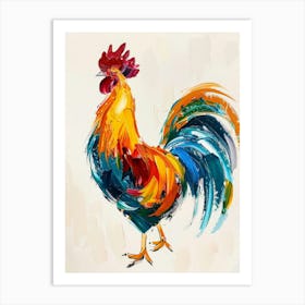 Rooster Canvas Print Art Print