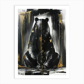 Black Bear 2 Art Print