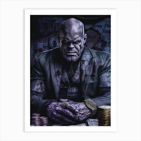 Thanos 1 Art Print