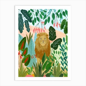 Jungle King Art Print