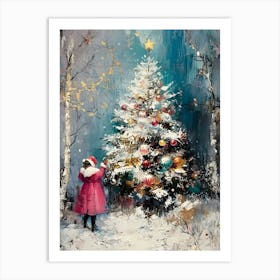 Christmas Tree 47 Art Print