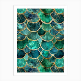 Mermaid Scales 7 Art Print