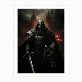 Dark Knight 6 Art Print