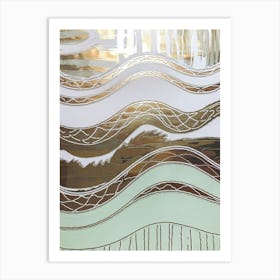 'Waves' Art Print