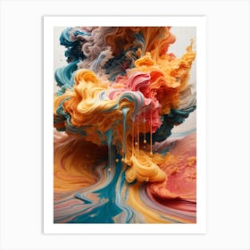 Abstract Painting  Print  Art Print