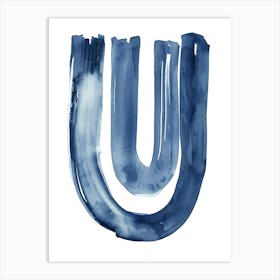 Letter U Art Print