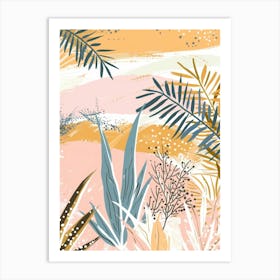 Tropical Background 13 Art Print