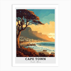 Cape Town Canvas Art Travel Art Print