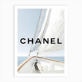 Chanell Luxury Fashion Hyper Beast Art Print