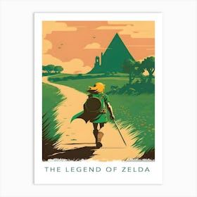 The Legend Of Zelda Art Print