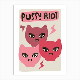 Pussy Riot Art Print