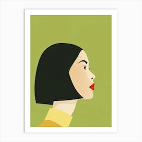 Portrait Of A Woman 332 Art Print