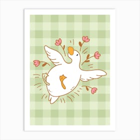 Silly Goose Art Print