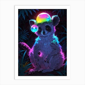 Lemur 3 Art Print