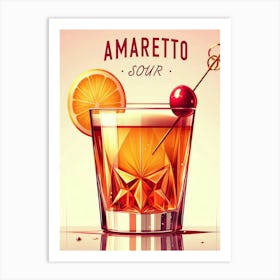 Amaretto Sour 8 Art Print