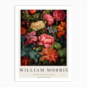 William Morris Print, Kew Gardens Print, London Print, William Morris Poster, Vintage Wall Art, Floral Art, Vintage Poster 1 Art Print