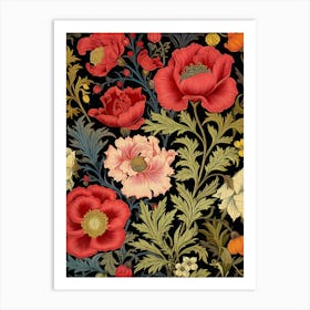 Floral Pattern 22 Art Print