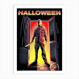 Halloween movie Art Print