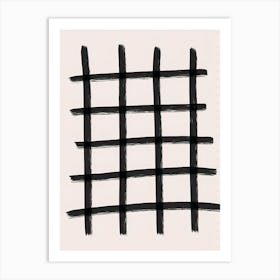 Grid Pattern Art Print