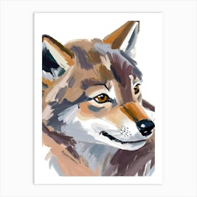 Kleiner Wolf Art Print