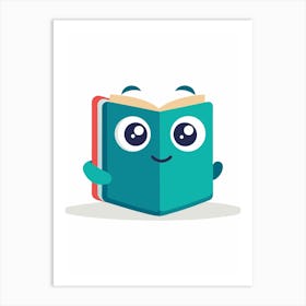 Book With Eyes Art Print